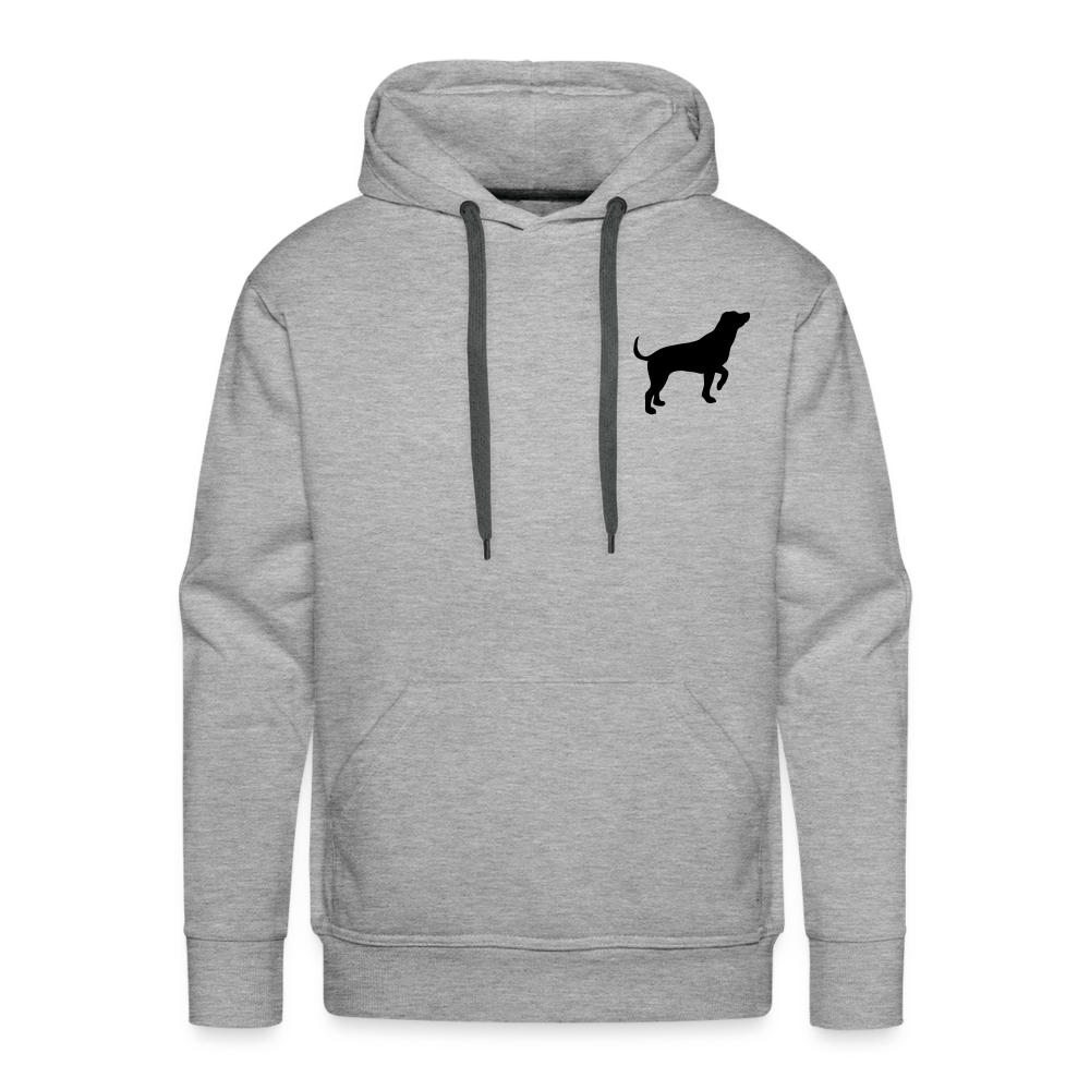 Duck Hunting Premium Hoodie - heather grey