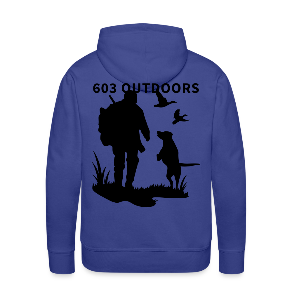 Duck Hunting Premium Hoodie - royal blue