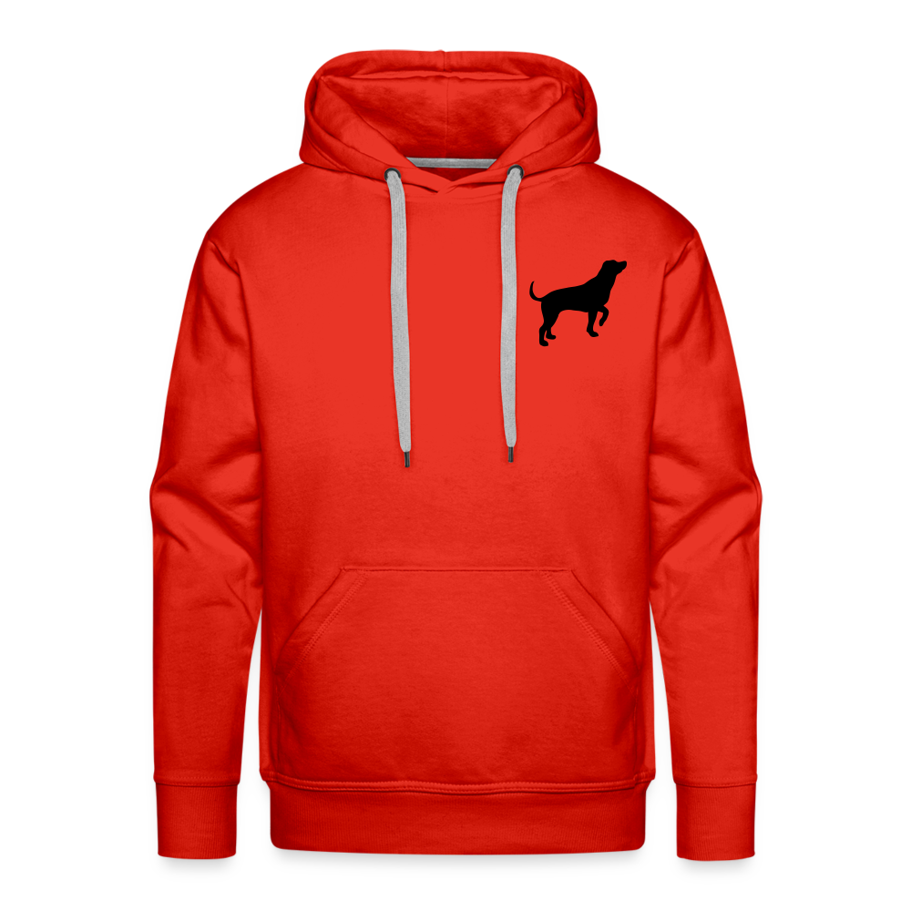 Duck Hunting Premium Hoodie - red