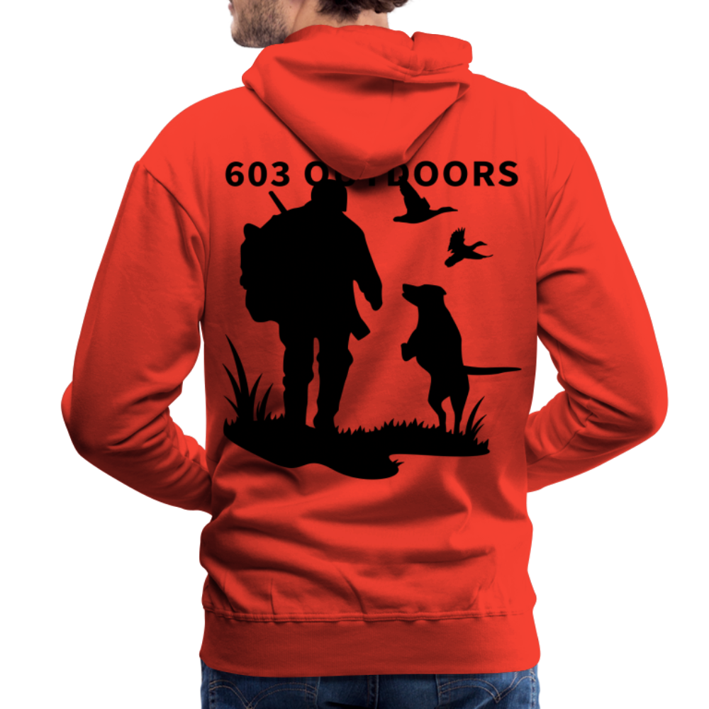 Duck Hunting Premium Hoodie - red