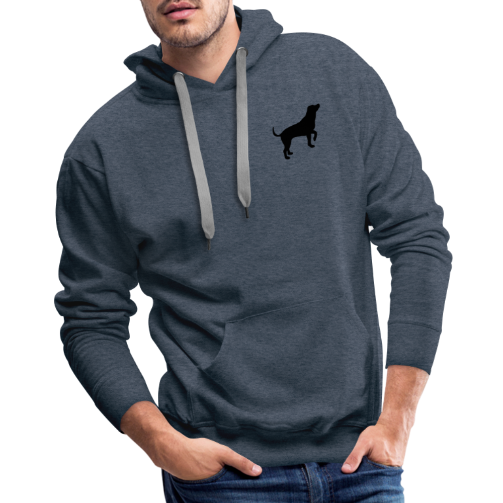 Duck Hunting Premium Hoodie - heather denim