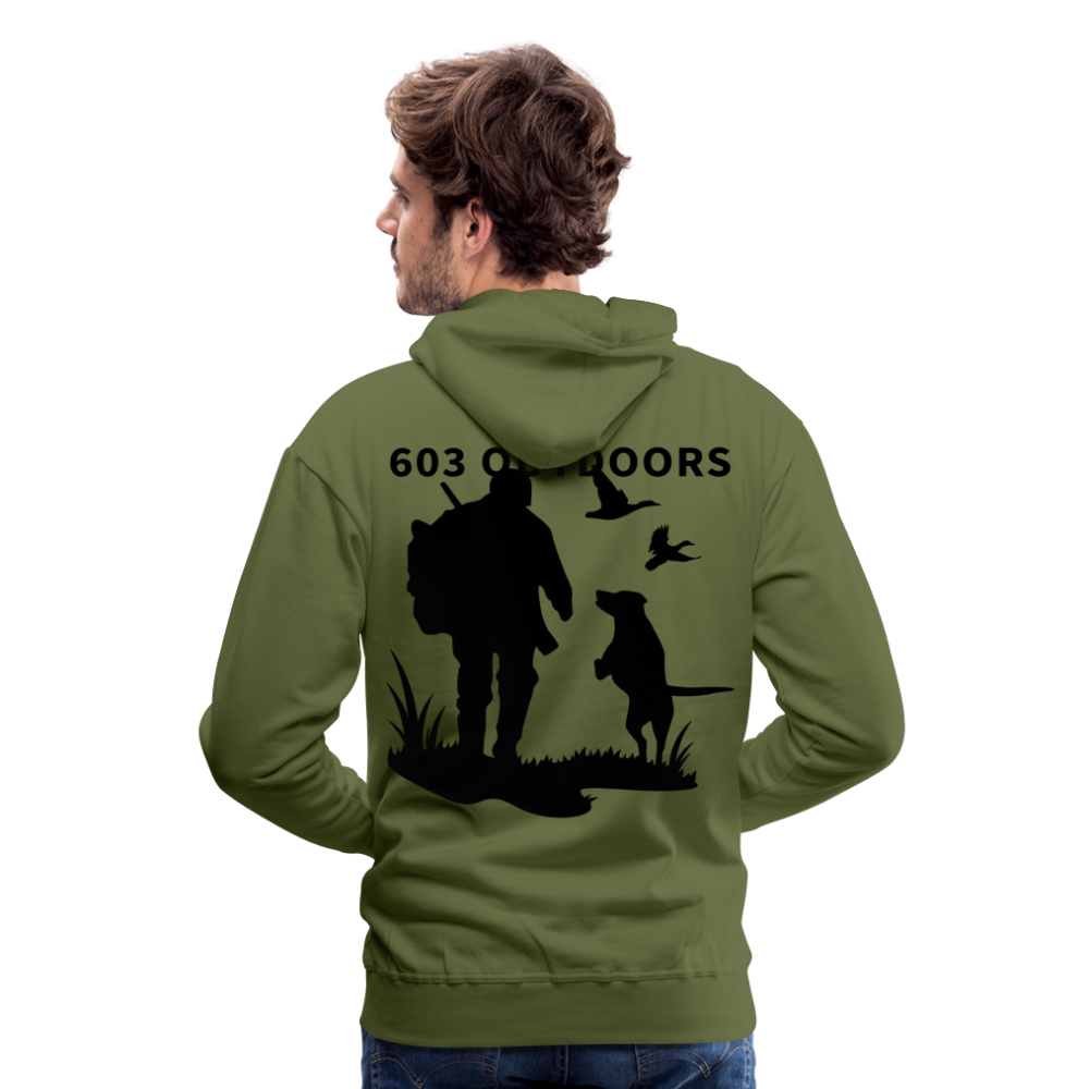 Duck Hunting Premium Hoodie - olive green