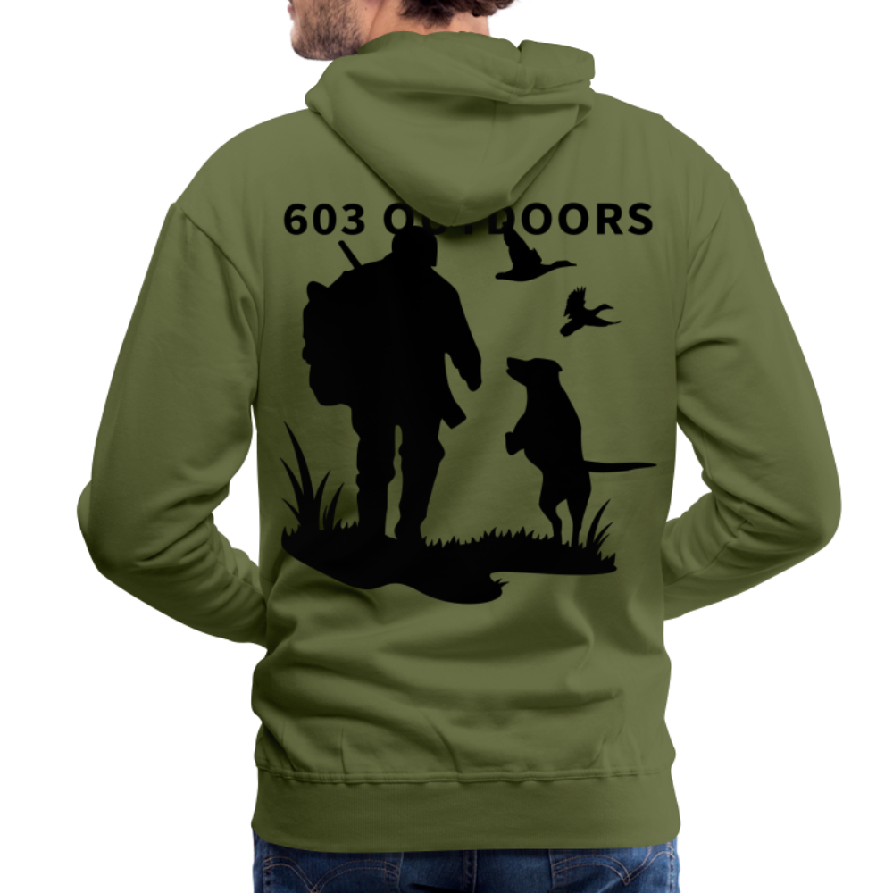 Duck Hunting Premium Hoodie - olive green