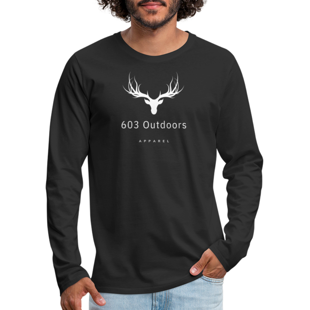 The Buck Premium Long Sleeve T-Shirt - black