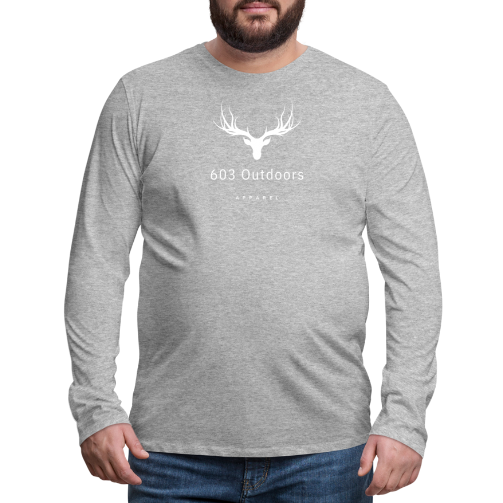 The Buck Premium Long Sleeve T-Shirt - heather gray