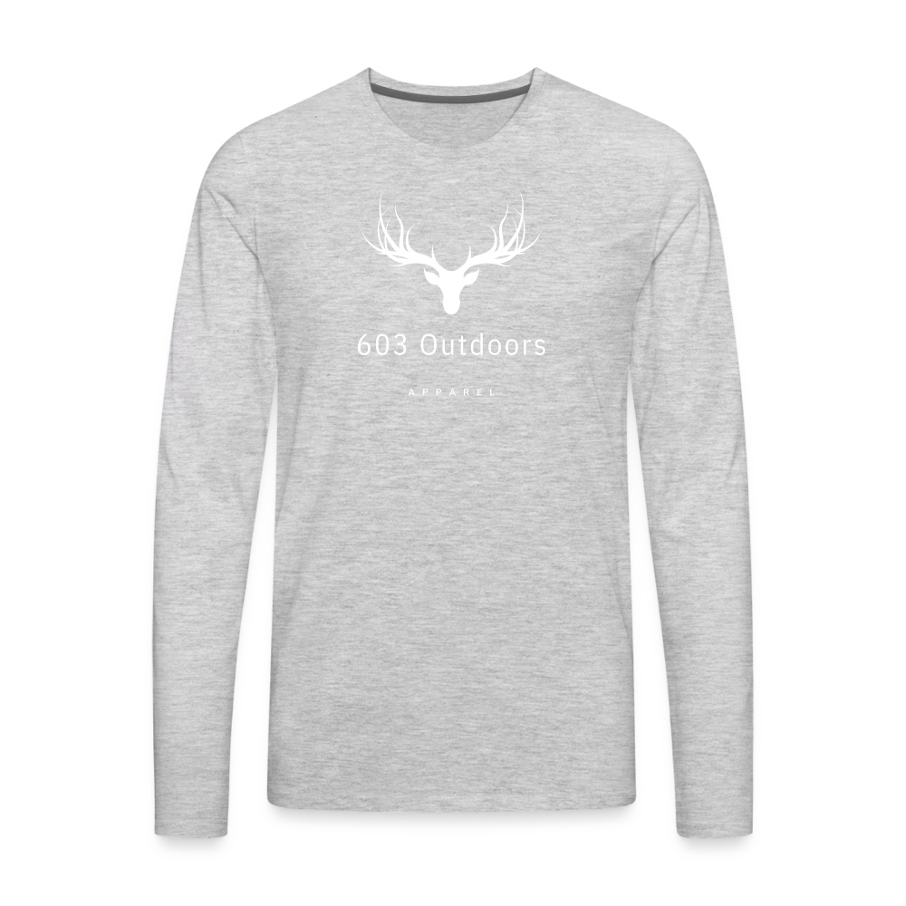 The Buck Premium Long Sleeve T-Shirt - heather gray