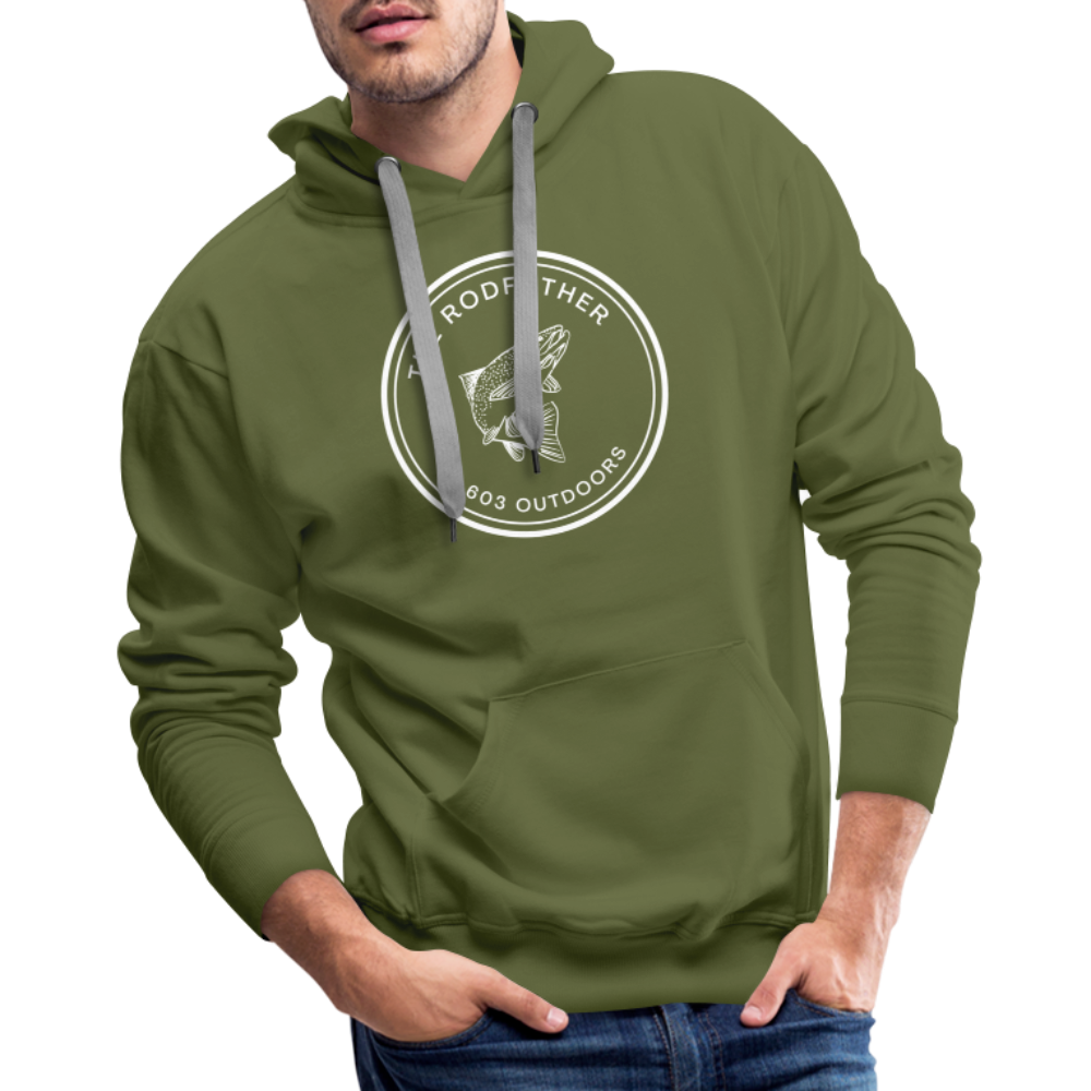 The Rodfather Premium Hoodie - olive green