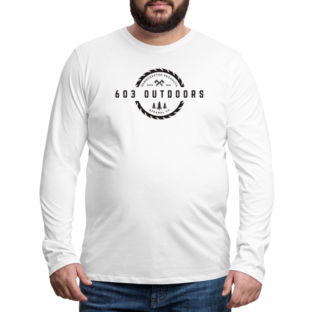 The Logger Premium Long Sleeve T-Shirt - white