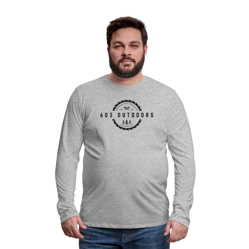 The Logger Premium Long Sleeve T-Shirt - heather gray