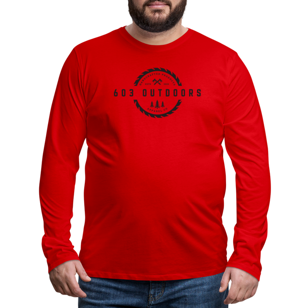 The Logger Premium Long Sleeve T-Shirt - red
