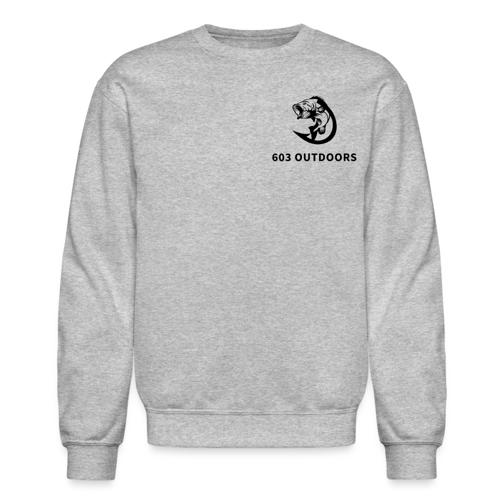 Fishing Crewneck Sweatshirt - heather gray