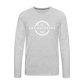 The Logger Premium Long Sleeve T-Shirt White Logo - heather gray