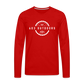 The Logger Premium Long Sleeve T-Shirt White Logo - red