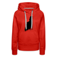 New Hampshire Premium Hoodie w/ Black Logo - red