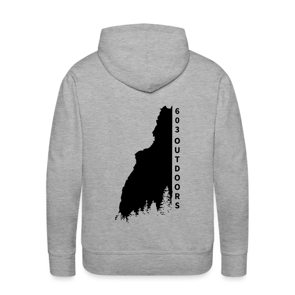 Mountains Premium Hoodie - heather grey