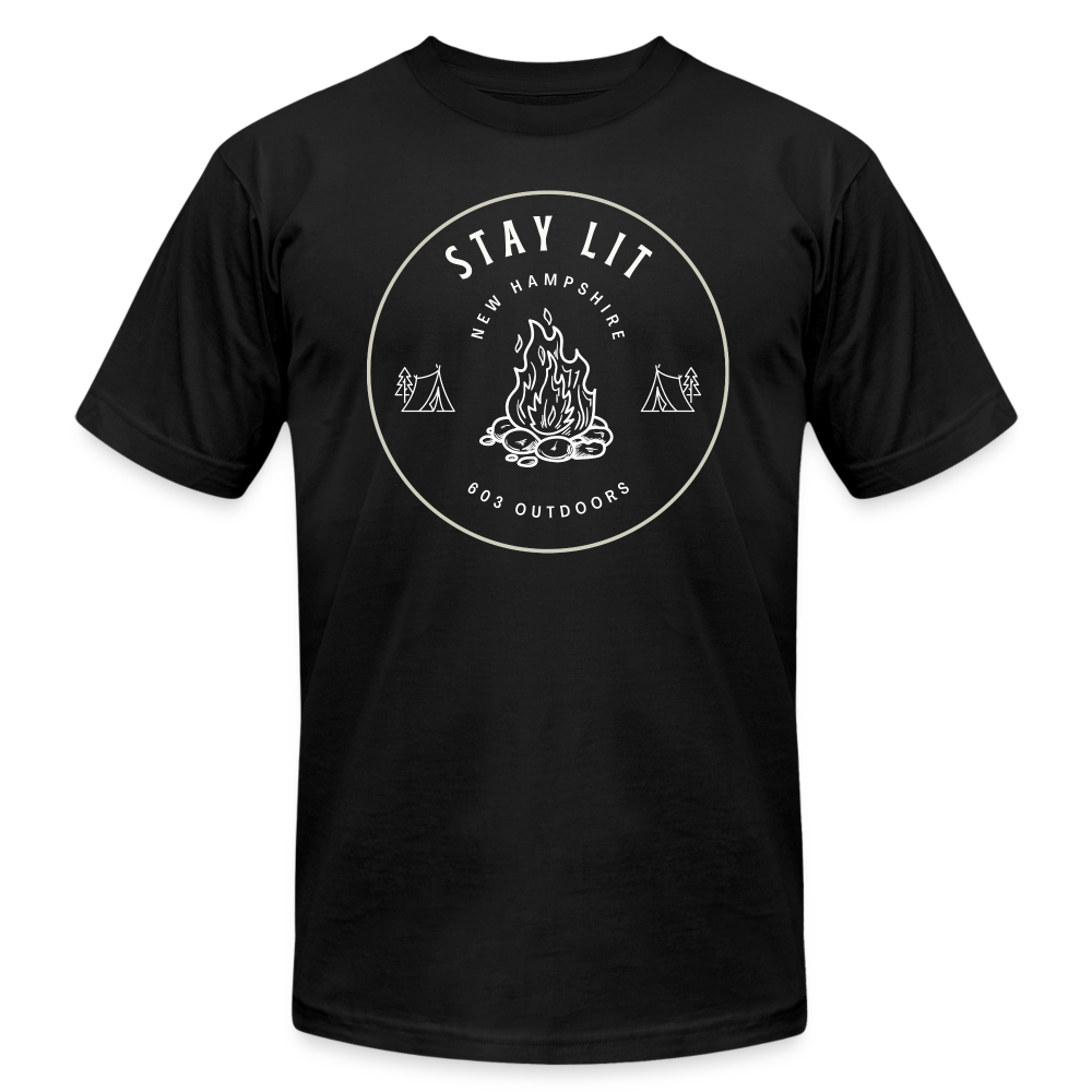 Stay Lit T-Shirt - black