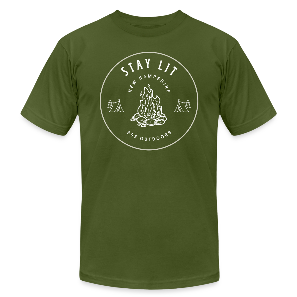 Stay Lit T-Shirt - olive