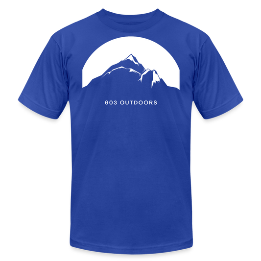 Mount Everest T-Shirt - royal blue