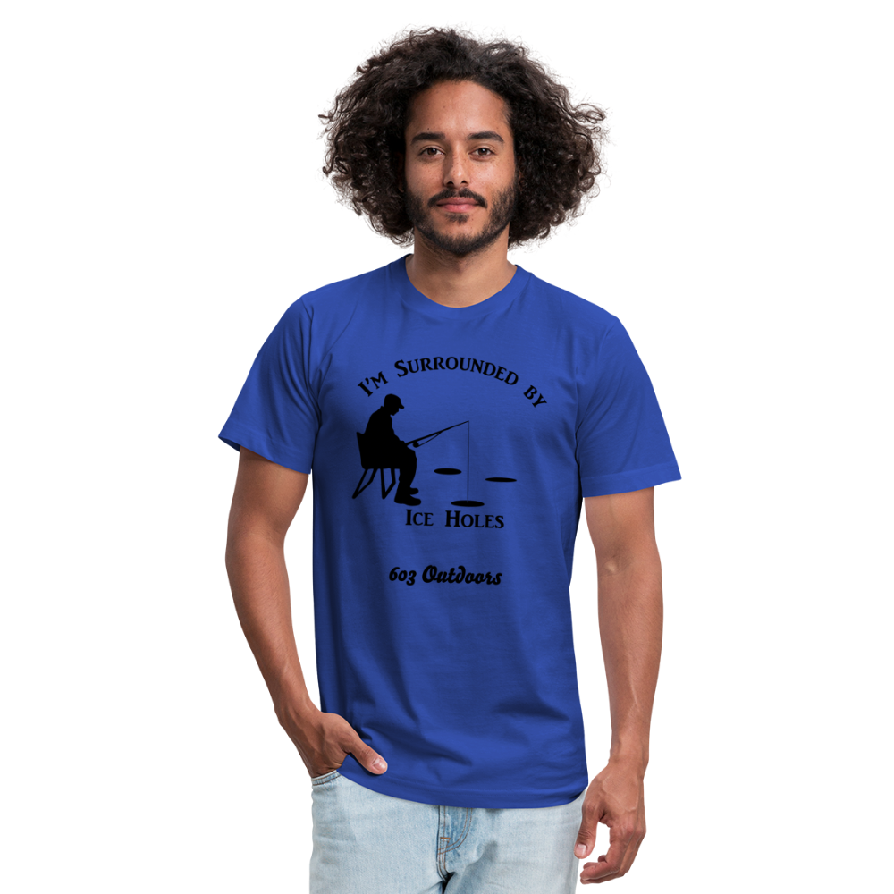 Ice Hole Classic T-Shirt - royal blue