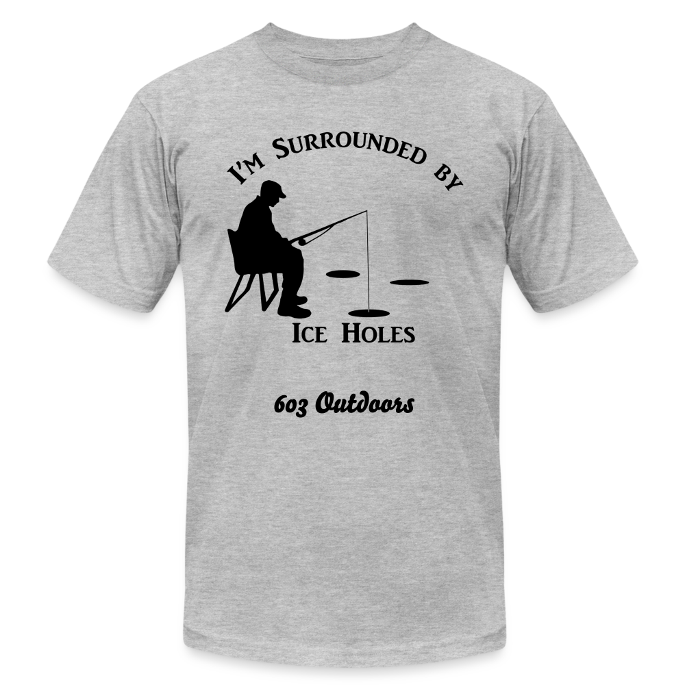 Ice Hole Classic T-Shirt - heather gray