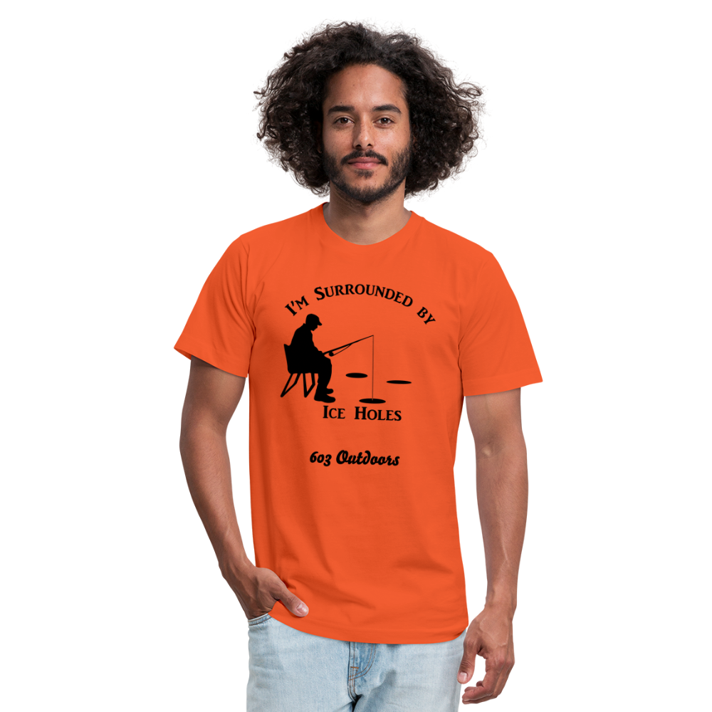 Ice Hole Classic T-Shirt - orange