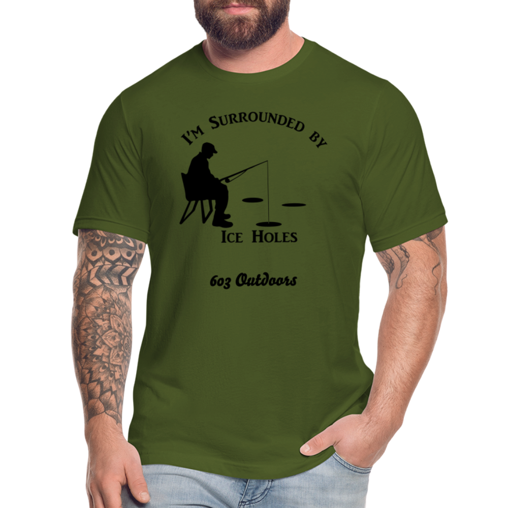 Ice Hole Classic T-Shirt - olive