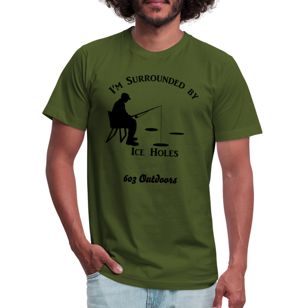 Ice Hole Classic T-Shirt - olive