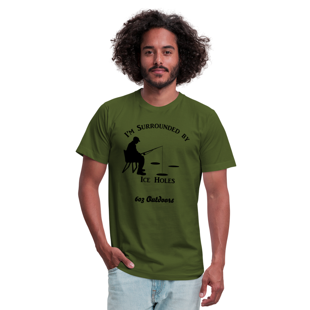 Ice Hole Classic T-Shirt - olive