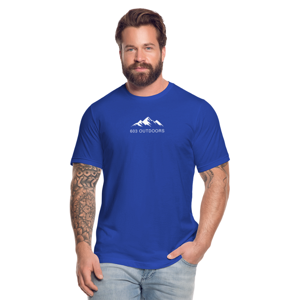 The Mountain Tee - royal blue