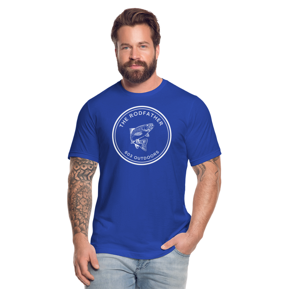 The Rodfather Tee - royal blue