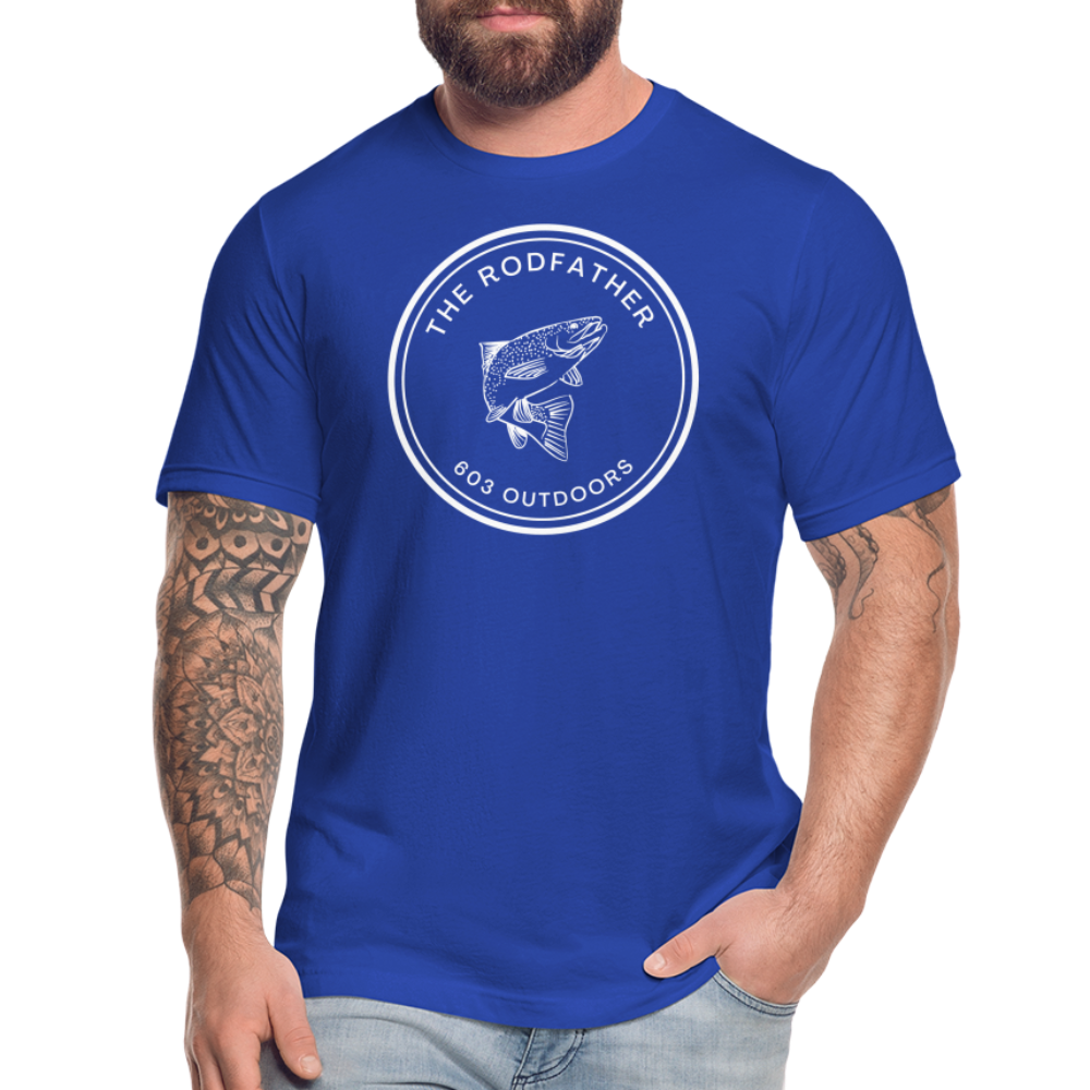 The Rodfather Tee - royal blue