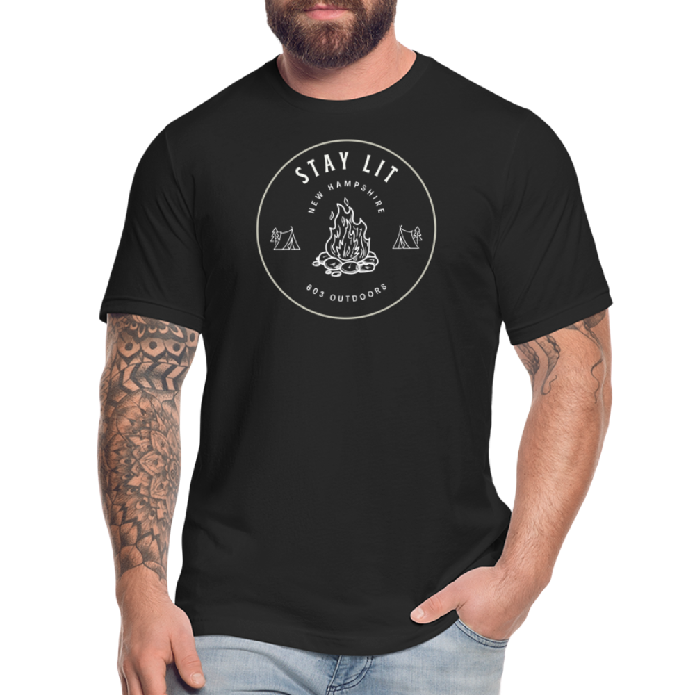 Stay Lit Short Sleeve T-Shirt - black