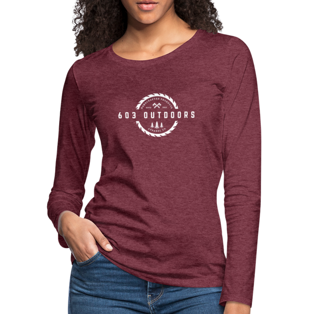 Logger Premium Long Sleeve - heather burgundy