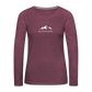 Mountain Premium Long Sleeve - heather burgundy