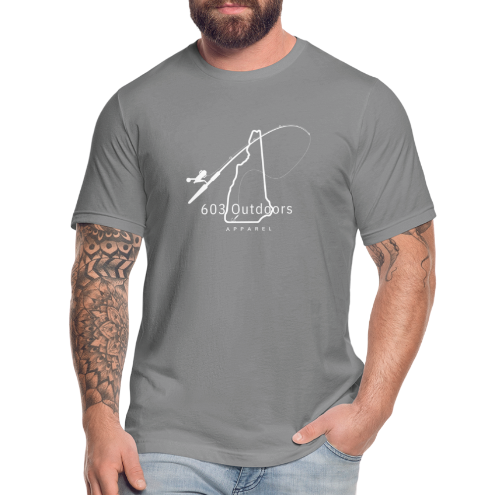 The Fishing Tee - slate