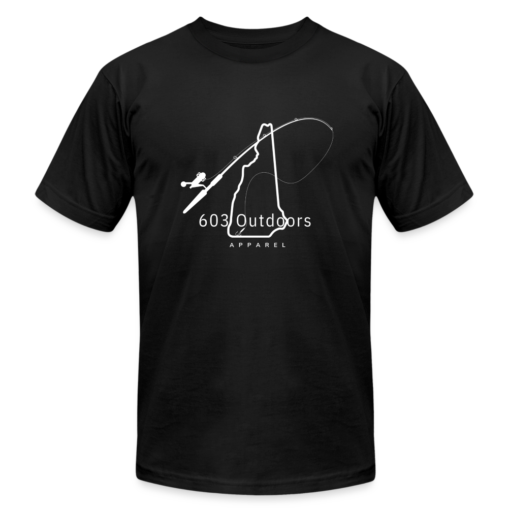 The Fishing Tee - black