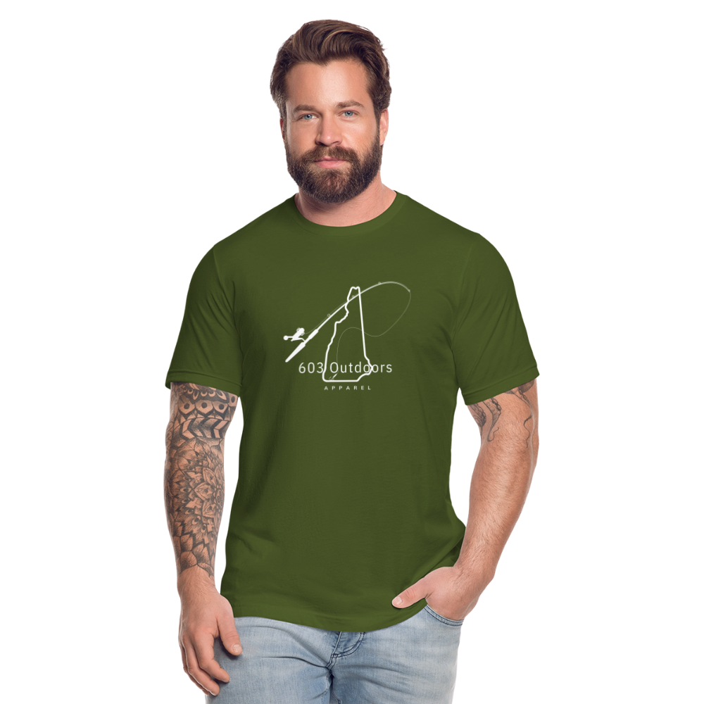 The Fishing Tee - olive