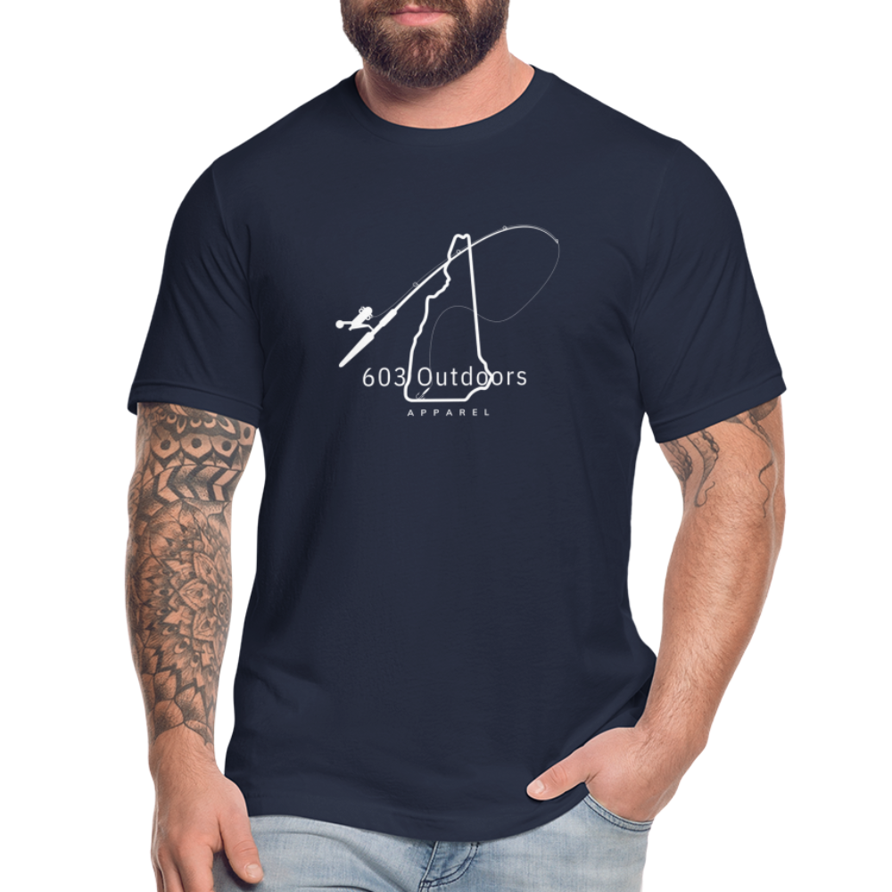 The Fishing Tee - navy