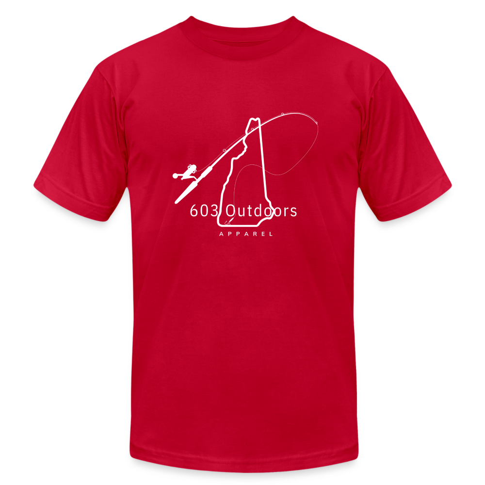 The Fishing Tee - red