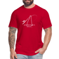 The Fishing Tee - red