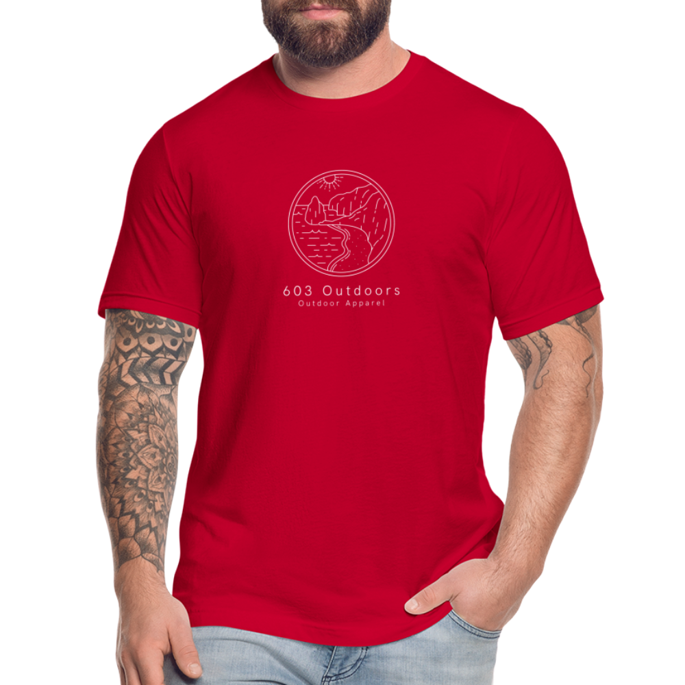 Shoreline Tee - red