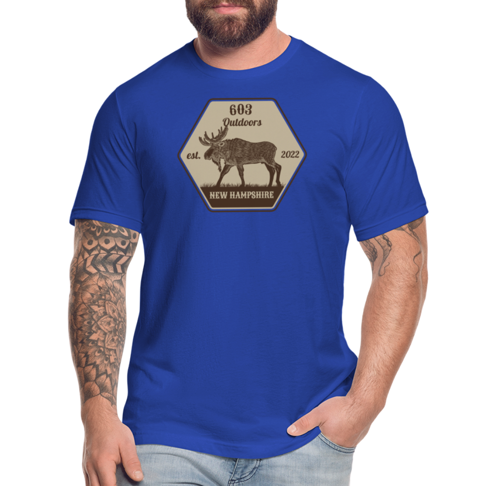 That's One Classy Moose T-Shirt - royal blue