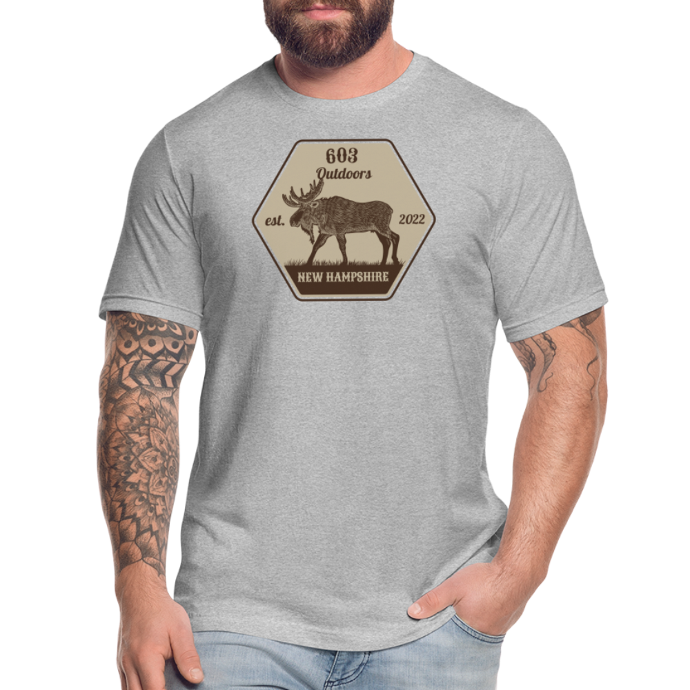 That's One Classy Moose T-Shirt - heather gray
