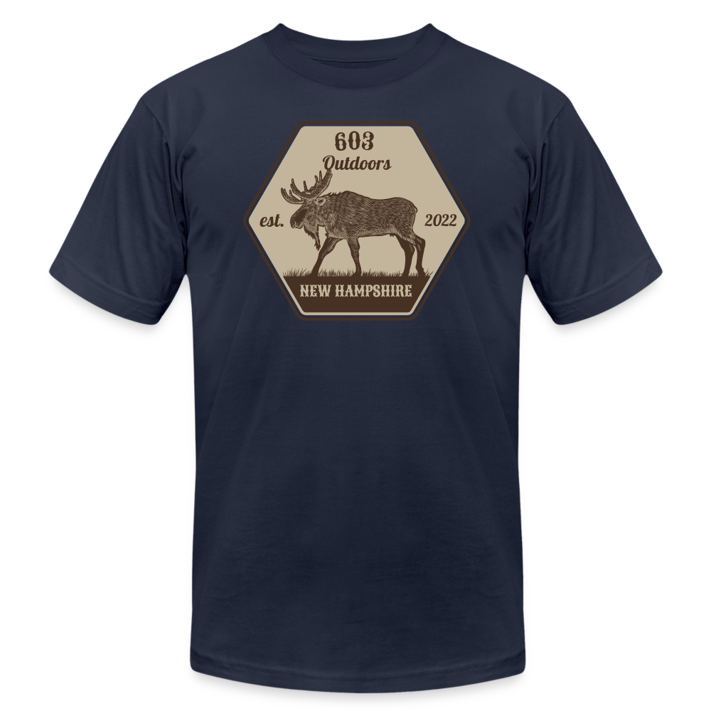 That's One Classy Moose T-Shirt - navy