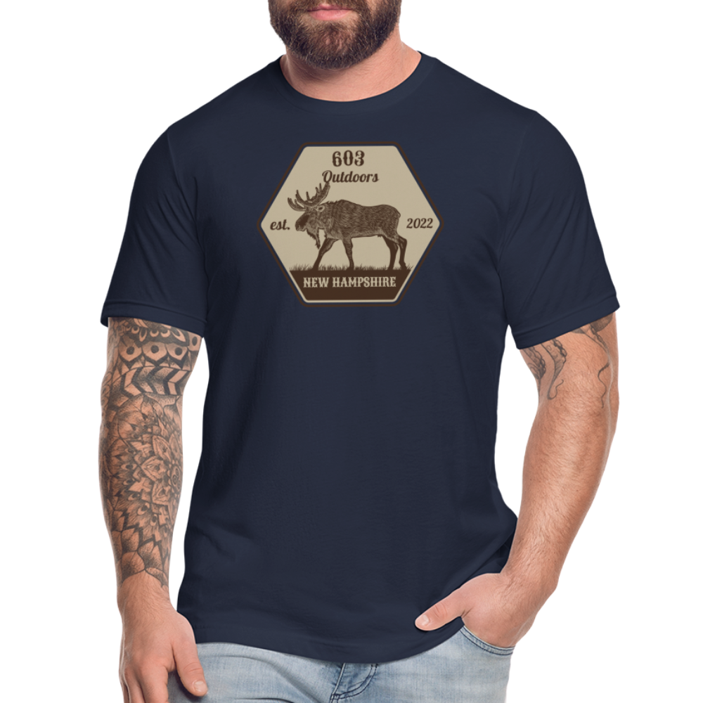 That's One Classy Moose T-Shirt - navy