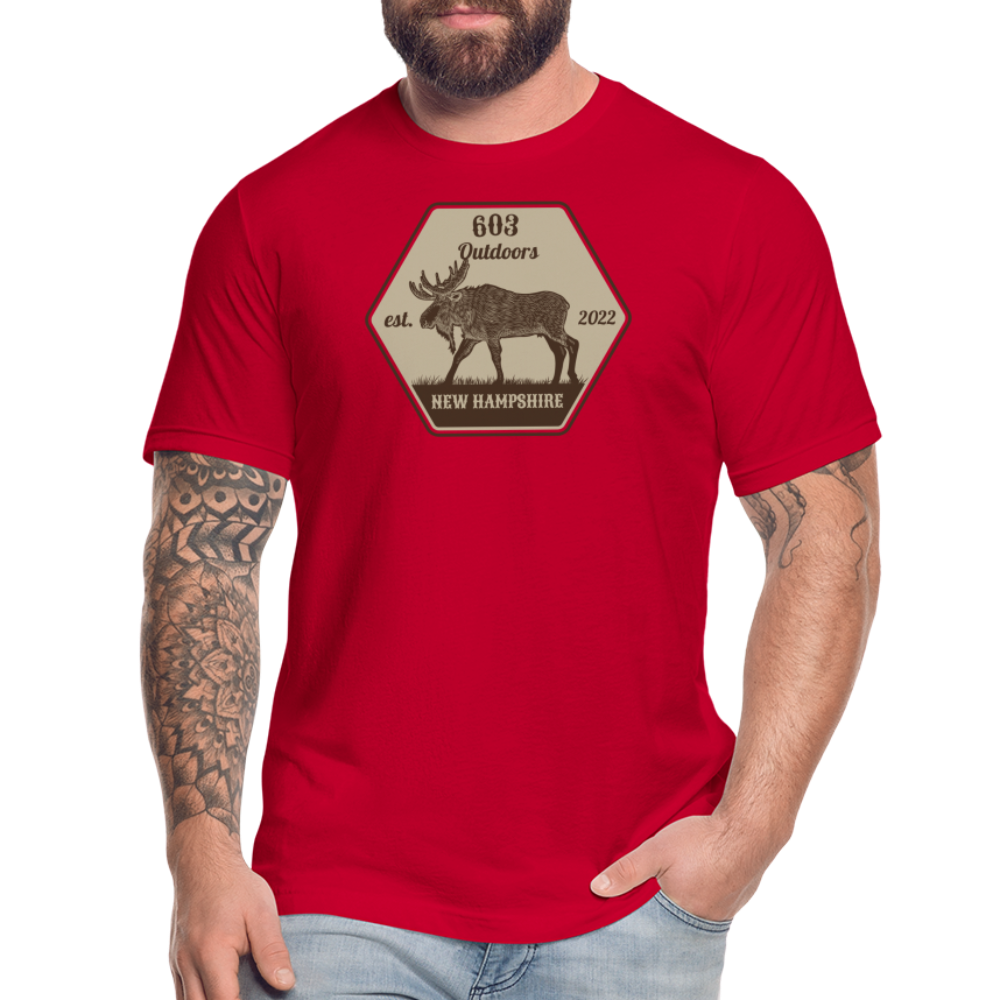 That's One Classy Moose T-Shirt - red