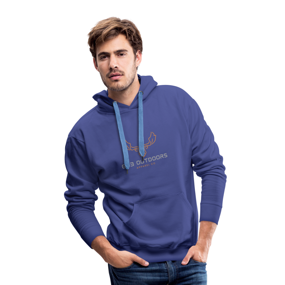 Bull Moose Premium Hoodie - royal blue